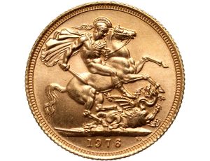 5307. Wielka Brytania, Elżbieta II, suweren 1976