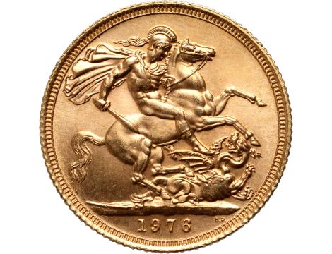 5307. Wielka Brytania, Elżbieta II, suweren 1976
