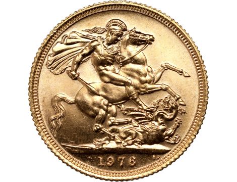 5309. Wielka Brytania, Elżbieta II, suweren 1976