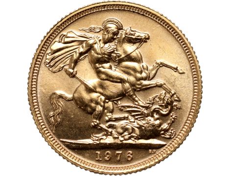 5312. Wielka Brytania, Elżbieta II, suweren 1976