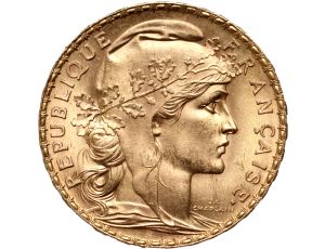 5313. Francja, 20 franków 1912, Marianna i Kogut