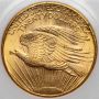 5316. USA, 20 dolarów 1908, Filadelfia, Saint-Gaudens, NGC MS63 - 4