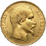 5319. Francja, Napoleon III, 20 franków 1854 A, Paryż - 2