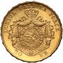 5324. Belgia, Leopold II, 20 franków 1882 - piękne - 3