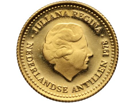 5325. Antyle Holenderskie, 100 guldenów 1978, 150 lat Banku Antyli Holenderskich - 2