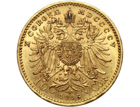 5328. Austria, Franciszek Józef I, 10 koron 1905 - 2