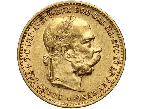 5329. Austria, Franciszek Józef I, 10 koron 1905