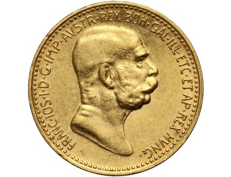 5330. Austria, Franciszek Józef I, 10 koron 1909