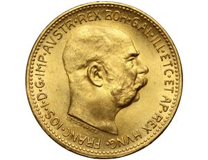 5333. Austria, Franciszek Józef I, 20 koron 1915, Nowe bicie