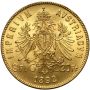 5335. Austria, Franciszek Józef I, 8 flor./20 franków 1892, Nowe bicie - 3