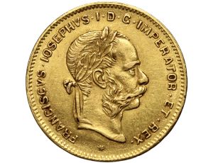 5336. Austria, Franciszek Józef I, 4 floreny/10 franków 1885