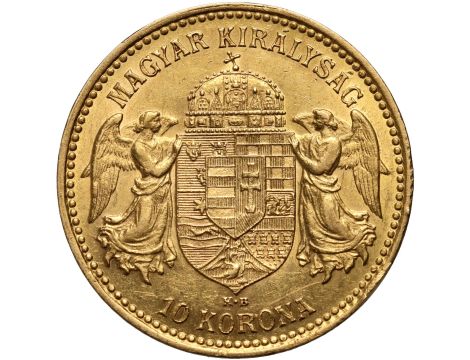 5341. Węgry, Franciszek Józef I, 10 koron 1900 KB, Kremnica - 2