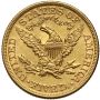 5345. USA, 5 dolarów 1893, Filadelfia, Liberty - 3