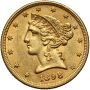 5346. USA, 5 dolarów 1898, Filadelfia, Liberty - 2