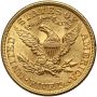 5346. USA, 5 dolarów 1898, Filadelfia, Liberty - 3