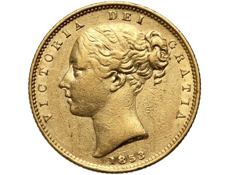5355. Wielka Brytania, Wiktoria, suweren 1853