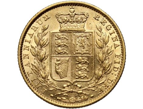 5355. Wielka Brytania, Wiktoria, suweren 1853 - 2