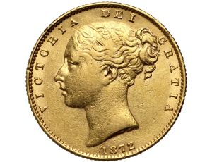 5356. Australia, Wiktoria, suweren 1872 S, Sydney