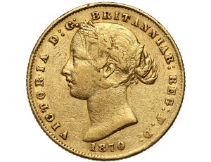 5357. Australia, Wiktoria, suweren 1870, Sydney