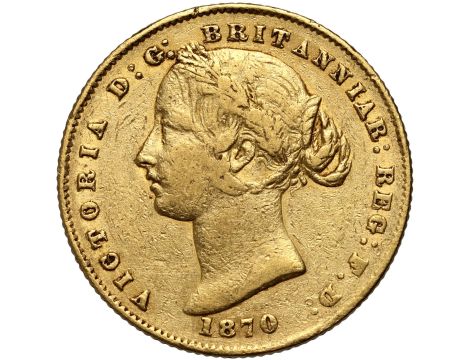5357. Australia, Wiktoria, suweren 1870, Sydney