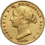 5357. Australia, Wiktoria, suweren 1870, Sydney - 2