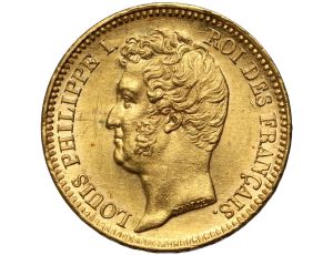 5361. Francja, Ludwik Filip I, 20 franków 1831 A, Paryż - piękne