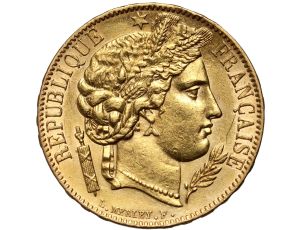 5362. Francja, II Republika, 20 franków 1850 A, Paryż, Ceres