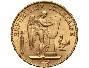 5365. Francja, 20 franków 1895, Anioł