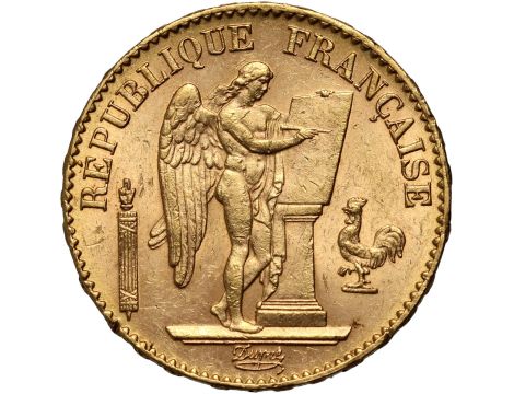 5365. Francja, 20 franków 1895, Anioł