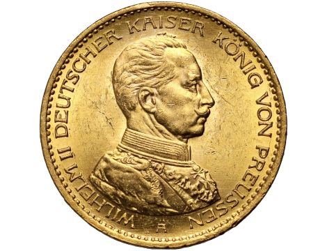 5377. Niemcy, Prusy, Wilhelm II, 20 marek 1913 A, Berlin, Uniform Mundur