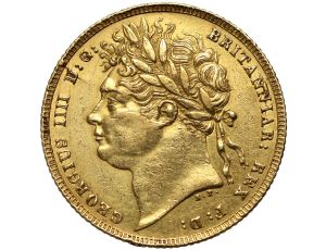 5383. Wielka Brytania, Jerzy IV, suweren 1821