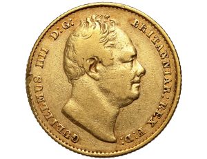 5385. Wielka Brytania, Wilhelm IV, suweren 1833