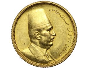 5399. Egipt, Fuad I, 100 piastrów AH1340/1922