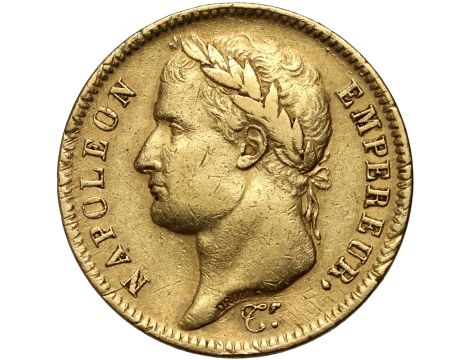 5403. Francja, Napoleon I, 40 franków 1811 A, Paryż