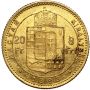 5407. Węgry, Franciszek Józef I, 20 franków / 8 forintów 1883 KB, Kremnica - 3
