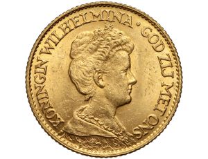 5415. Holandia, Wilhelmina, 10 guldenów 1917