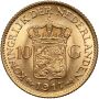 5416. Holandia, Wilhelmina, 10 guldenów 1917 - 3