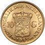 5419. Holandia, Wilhelmina, 10 guldenów 1917 - 3