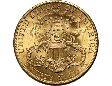Złota moneta 20 dolarów Liberty - 2