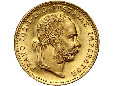 Złoty Dukat Austriacki 1915 Nowe Bicie
