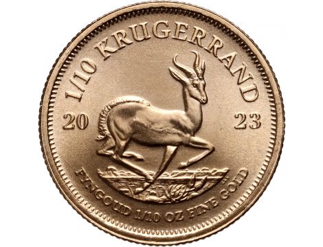 Złota moneta Krugerrand 1/10 uncji - 4