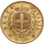 Złota moneta 20 lirów włoskich Wiktor Emanuel II - 3