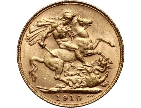Złoty Suweren Brytyjski Edward VII - 2