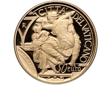 0882. Watykan, 50 euro 2014, Franciszek - 450. rocznica śmierci Michała Anioła - 3