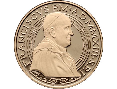 0883. Watykan, 50 euro 2013, Franciszek - Upamiętnienie papieża Leona X - 2
