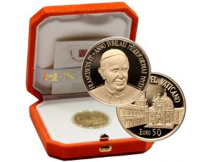 0884. Watykan, 50 euro 2016, Franciszek - Nadzwyczajny Jubileusz Miłosierdzia