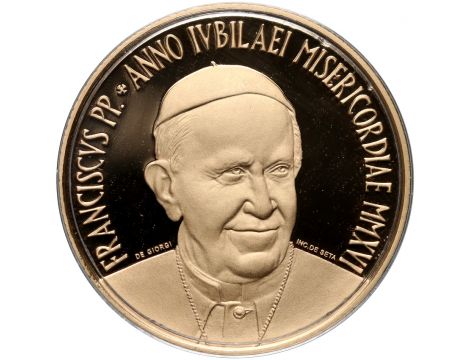 0884. Watykan, 50 euro 2016, Franciszek - Nadzwyczajny Jubileusz Miłosierdzia - 2