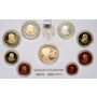 0909. Watykan, zestaw 9 monet euro 2013, Benedykt XVI, Stempel lustrzany - 5