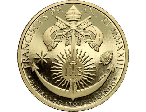 0911. Watykan, 200 euro 2023, Przygotowania do Roku Świętego 2025 - rzadkie - 2