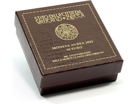 0913. Watykan, 50 euro 2023, 400. rocznica śmierci papieża Grzegorza XV - 5